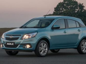 Chevrolet Agile é um dos modelos envolvidos no recall