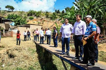 Vistoria aconteceu na Grota do Estrondo