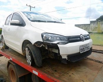 Veículo da vítima foi levado para a Central de Polícia de Arapiraca