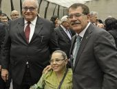 Presidente do TJ/AL, José Carlos Malta, a deputada Rosinha da Adefal e o corregedor Federal Humberto Martins.