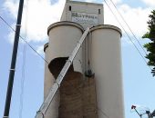 Técnicos dão início à remoção de placas de concreto do silo do Motrisa