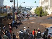 Desabamento de Silo do Moinho Motrisa deixa feridos e Avenida Comendandor Leão tomada de trigo