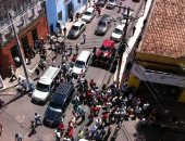 Bope e Força Nacional são deslocados para conter protesto de taxistas no Centro