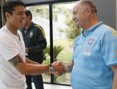 Thiago Silva e Felipão