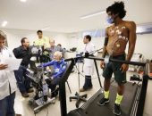 Jogadores iniciam exames médicos no Centro de Treinamento