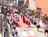 Campo Alegre: Corpus Christi écelebrado com tradicional procissão do tapete