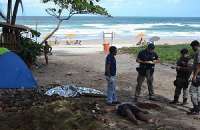 Homeme foi executado a tiros na Praia do Francês