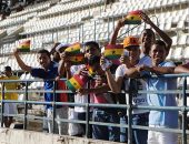 Seleção de Gana treina no Estádio Rei Pelé, em Maceió