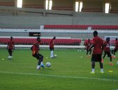 A seleção de Gana treina no Estádio Rei Pelé