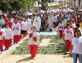 Campo Alegre: Corpus Christi écelebrado com tradicional procissão do tapete