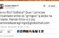 Huck postou o mesmo texto em seu Facebook e conseguiu mais de 22 mil curtidas e quase 3 mil compartilhamentos.