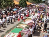 Campo Alegre: Corpus Christi écelebrado com tradicional procissão do tapete