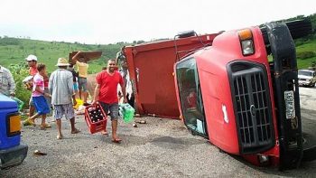 A carga foi levada por saqueadores