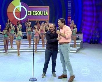 Ed Gama quando participou do concurso 'Quem chega Lá? '