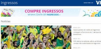 Fifa coloca à venda 180 mil ingressos a partir desta quarta-feira