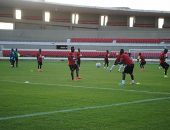 Seleção de Gana treina no Estádio Rei Pelé, em Maceió