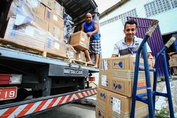 CAF recebe medicamentos para tratamento de saúde mental