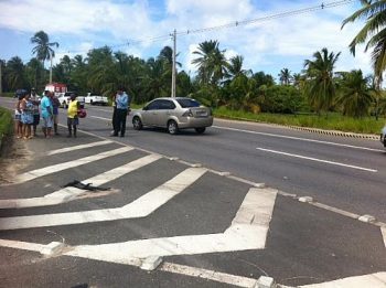 Acidente com morte na AL 101 Sul