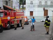 Bombeiros debelou princípio de incêndio no Centro