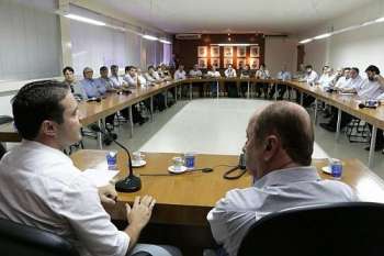 Renan Filho debateu suas propostas com empresários do setor sucroalcooleiro