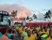 Atletas participam da XIV edição da Corrida do Fogo