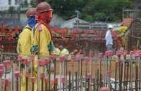 Cai ritmo de aumento do custo da construção no país