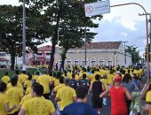 Atletas participam da XIV edição da Corrida do Fogo