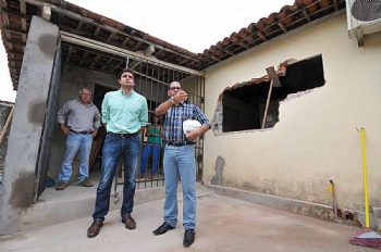 Prefeito Rui Palmeira Visita Obras de Reforma da Unidade de Saúde Guaxuma