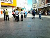 Desocupação do Calçadão ocorre em clima de tranquilidade