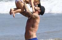 David Beckham com Harper