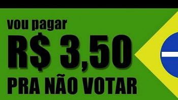 Campanha contra voto