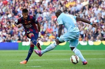 Neymar foi um dos melhores jogadores em campo contra o Granada