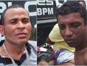 José Dalmir Neto, 30 anos, e Madson Nunes de Melo presos em flagrante com Fiat Uno de cor azul e placa NMA-3066 e uma arma