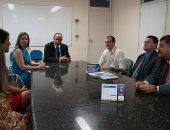 Delegado geral recebe visita do consulado americano