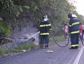 As duas vítimas foram encaminhadas ao HGE