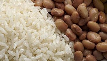 Arroz e feijão