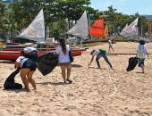 Voluntários do Dia Mundial de Limpeza