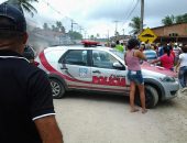 Trânsito completamente bloqueado na AL 101 Norte, em Pescaria