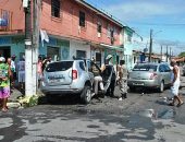 Acidente deixou duas pessoas feridas em Ponta da Terra