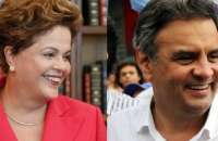 Dilma Rousseff (PT) e Aécio Neves (PSDB) vão disputar o segundo turno das eleições