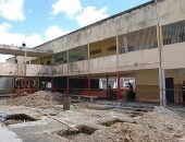 Prefeito Rui Palmeira vistoria obras da Escola Rui Palmeira, no Vergel