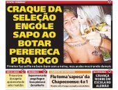 Capa do Meia Hora, tradicional jornal carioca