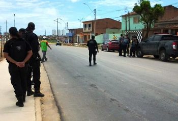 Reprodução simulada aconteceu na Rua Fred Stone, no Sítio São Jorge