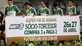 Palmeiras Fluminense Campeonato Brasileiro Avanti Sócio-Torcedor 26/04/2014