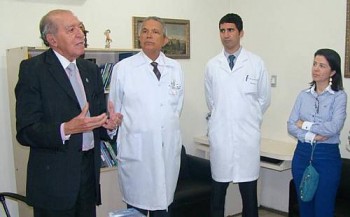 Provedor Humberto Gomes elogiou médicos