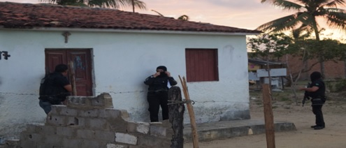 Operação policial em Penedo