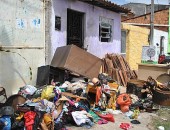 Casa incendiada após possível dívida com o tráfico de drogas