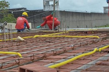 Construção terá 10 custodiados do regime semiaberto.