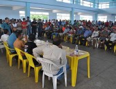 Os militares se reuniram na sede da ASSMAL, no bairro do Trapiche