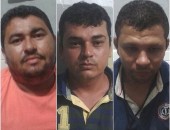 José Renato de Oliveira, 36 anos; Jailton Palmeira dos Santos, 30 anos e Alexandre Pereira de Pontes, 28 anos.